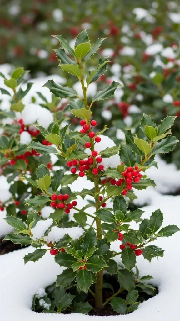  Holly (Evergreen Varieties)