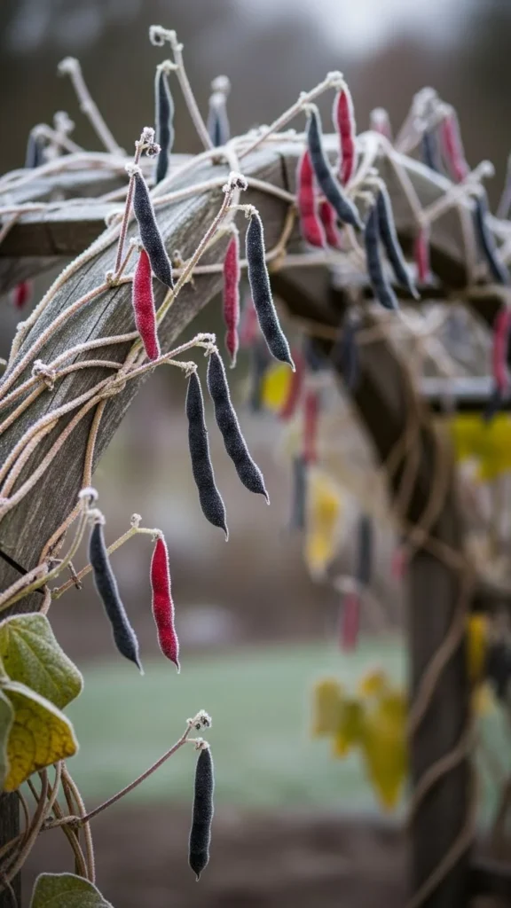 Scarlet Runner Bean (Decorative Winter Pods & Berries)