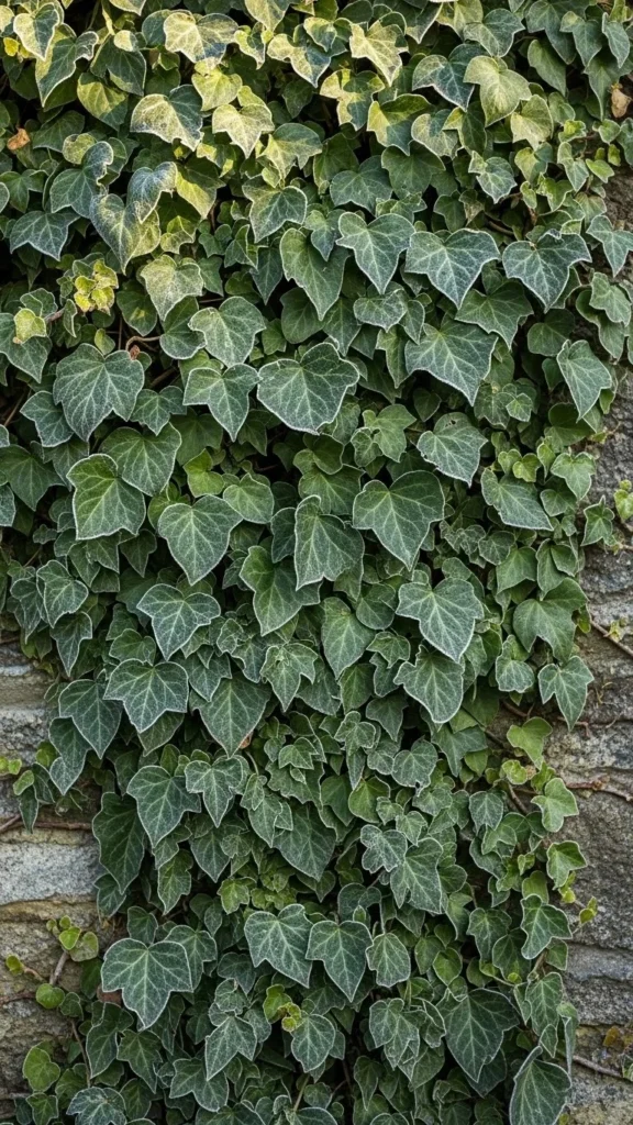 Groundcover Ivy Trained as a Climber
