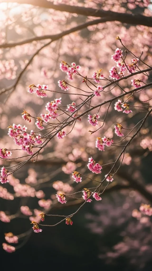 Winter Cherry (Prunus x subhirtella ‘Autumnalis’)