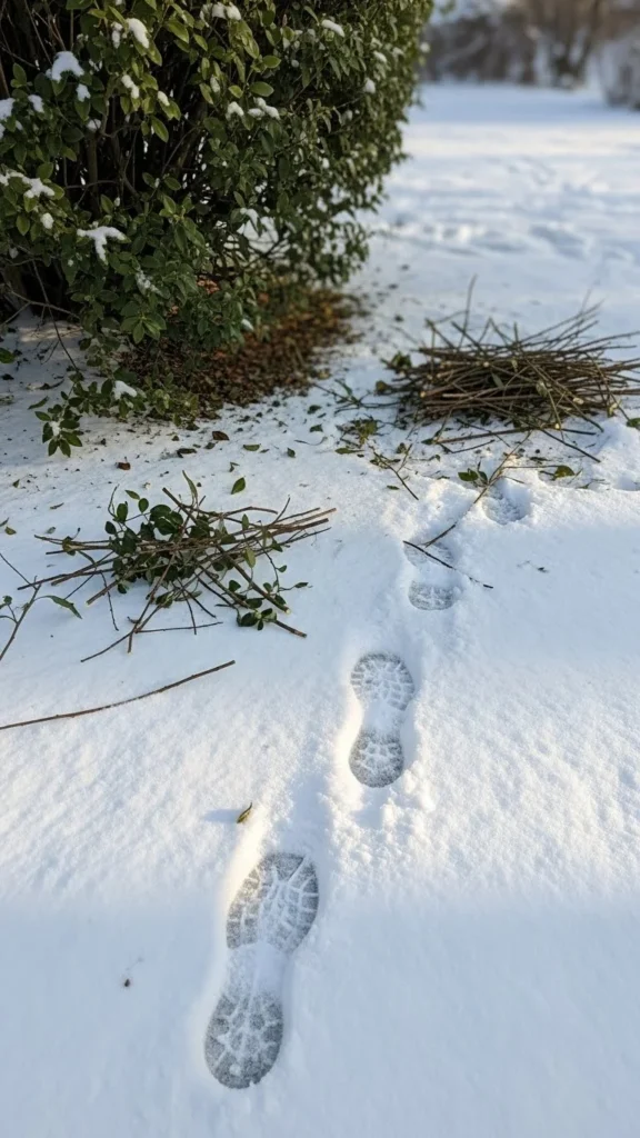 Check the Ground for Fallen Twigs