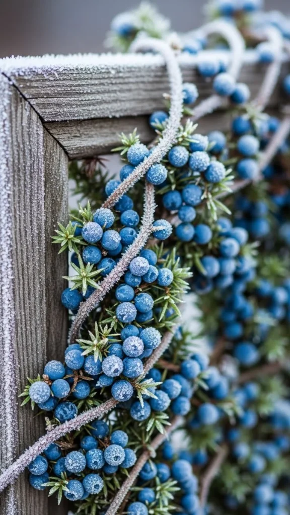 Climbing Juniper with Berry Sprays