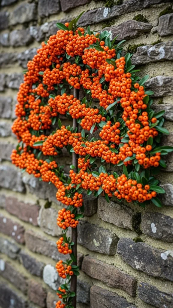  Pyracantha Espalier (Vine-Style Training)