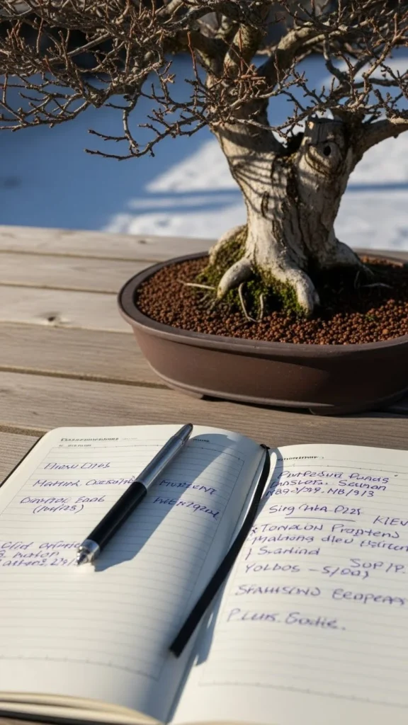 Track Your Bonsai’s Winter Progress
