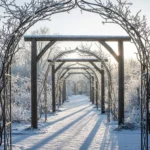 26 Romantic Winter Garden Archways That Elevate Your Yard