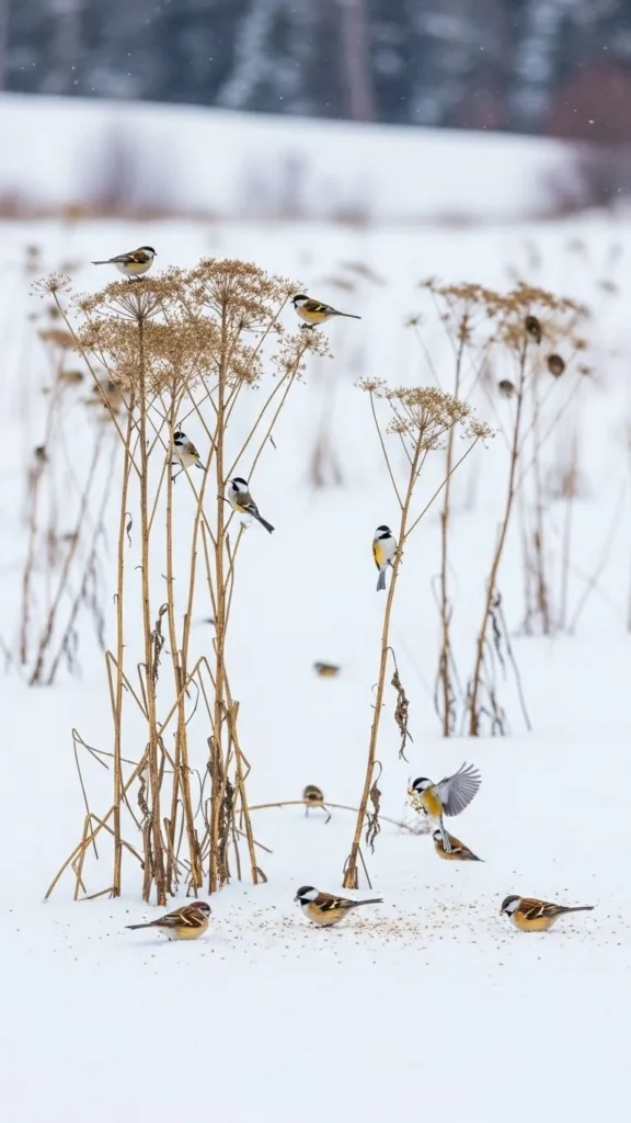 Open Meadow Patch With Tall Stems