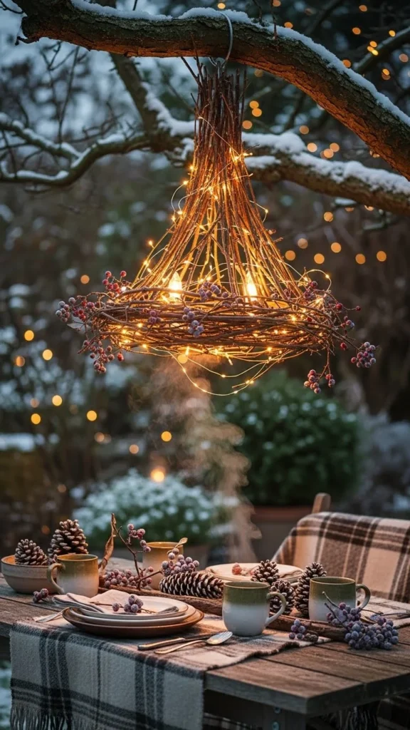 Hanging Branch Chandeliers
