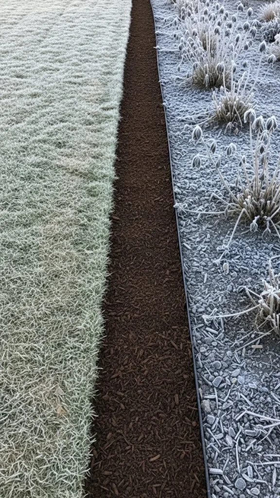 Mulch-Defined Trench Border