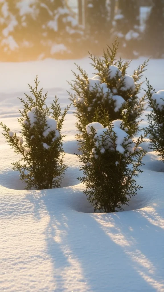 Snow Mulch After Storms