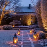 28 Cozy Winter Garden Lighting Ideas That Transform Your Space