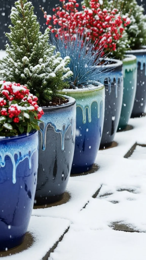High-Fired Ceramic Pots with Reinforced Walls