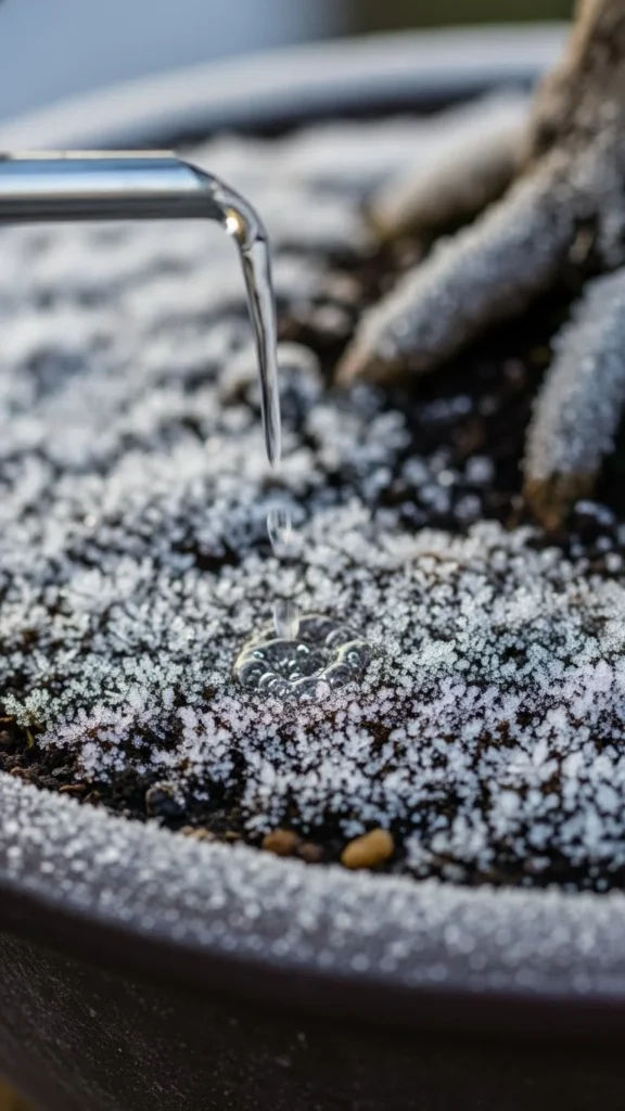 Reduce Watering to Match Slower Growth