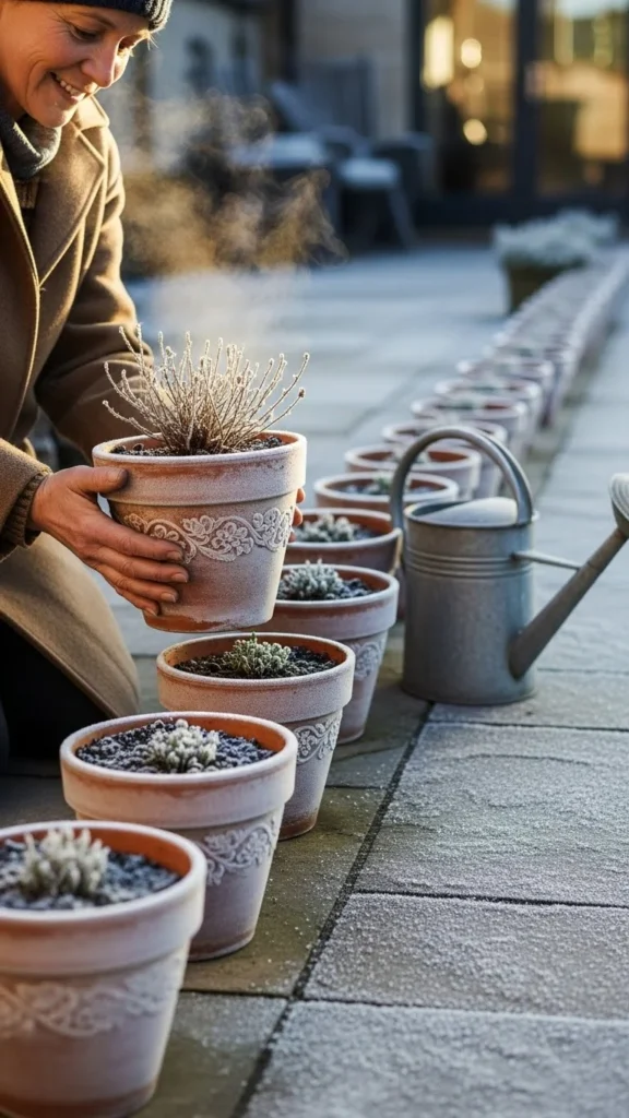 Weekly Moisture Check for Container Plants