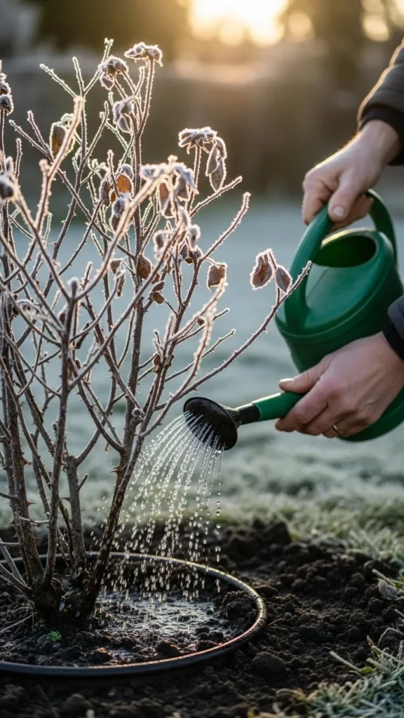  Biweekly Watering for Established Roses