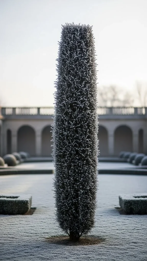 Cypress Column Topiary