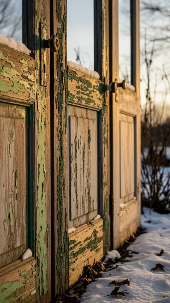 Reclaimed Door Screens