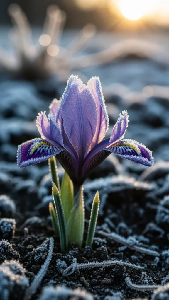 Winter Iris (Iris unguicularis)