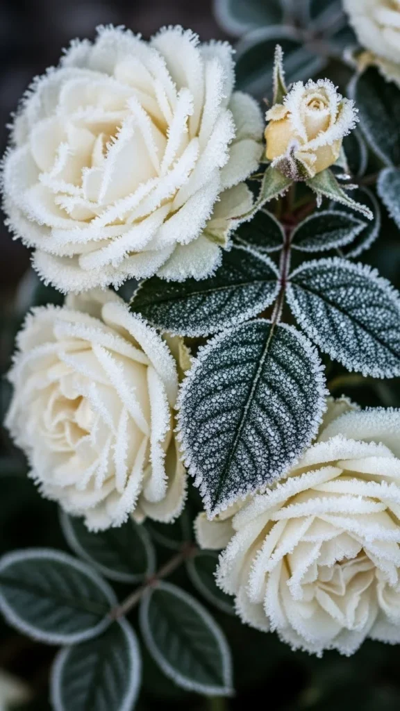 ‘Snowdrift’ Rose