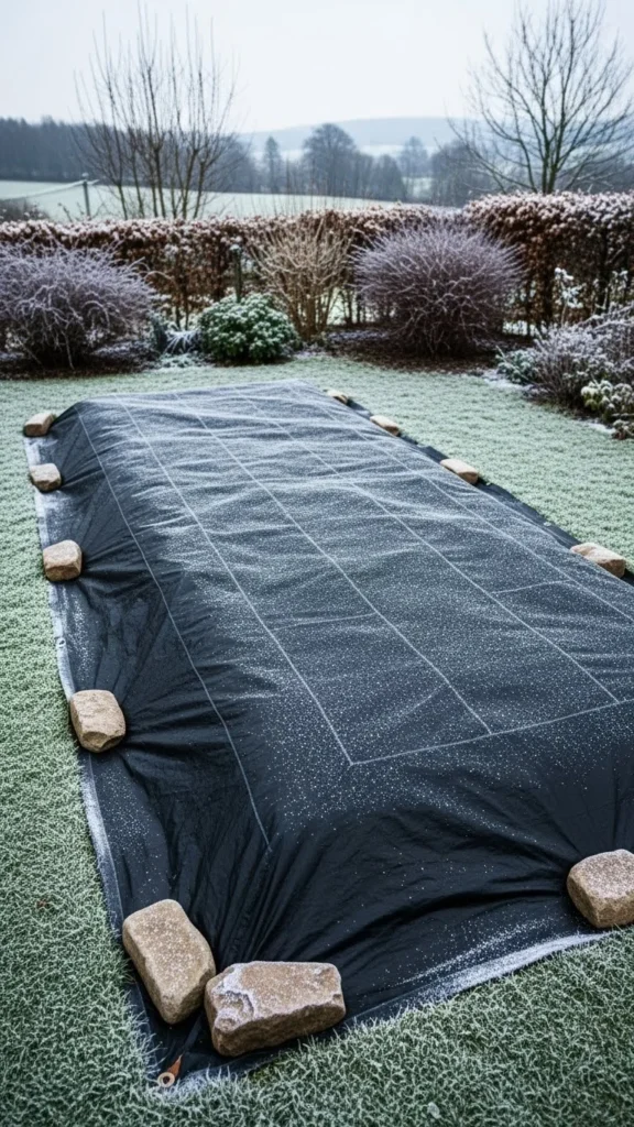 Cover Beds With a Tarp