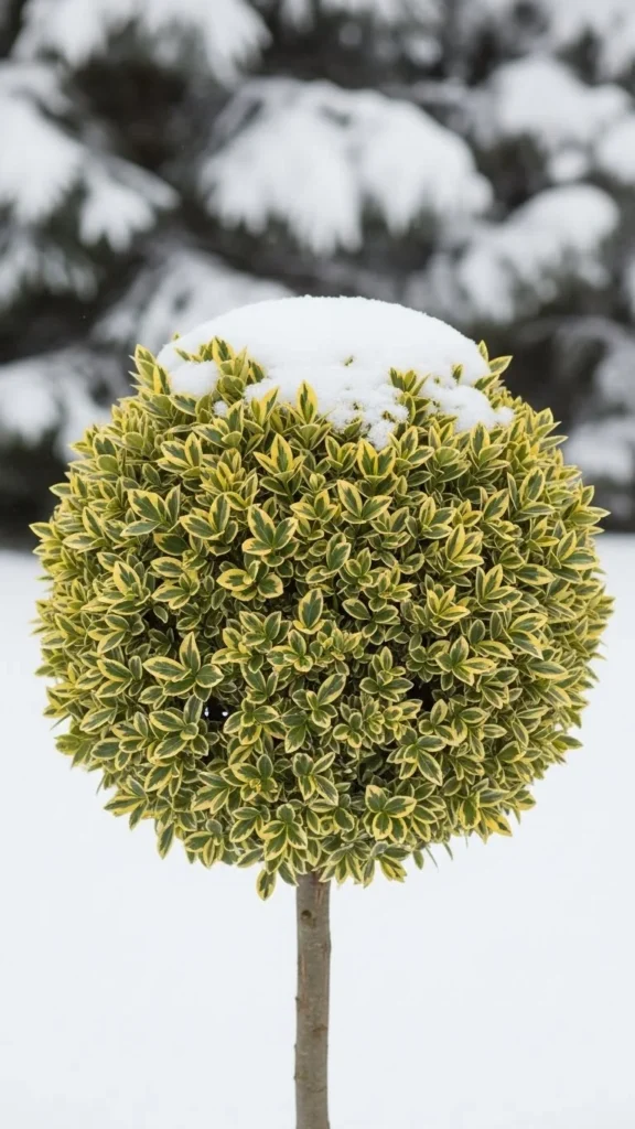 Euonymus Golden Edge Topiary