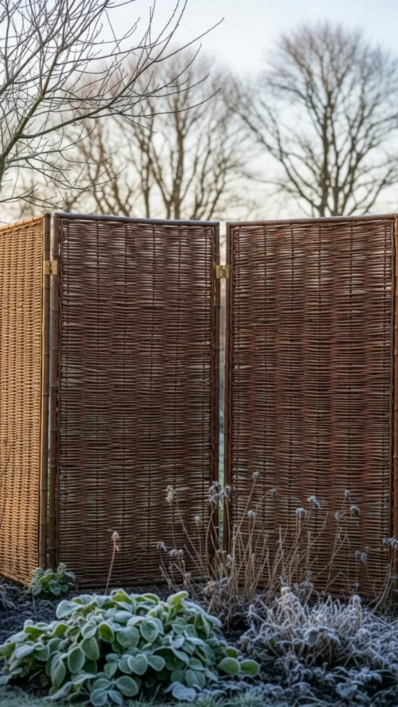 Woven Willow Panels