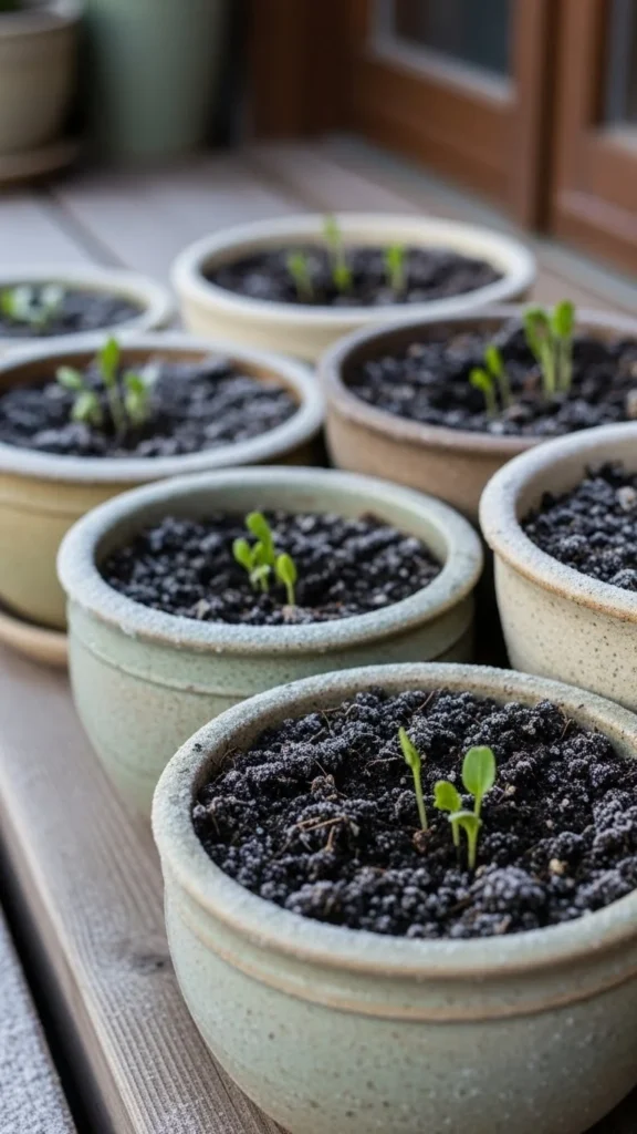 Container-Friendly Winter Seed Mix