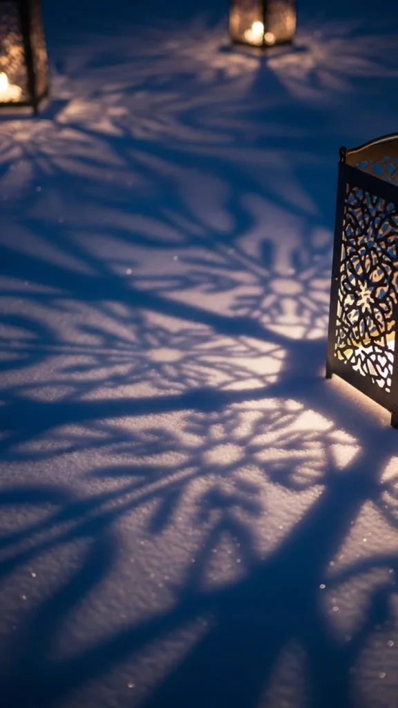 Snowflake Shadow Garden