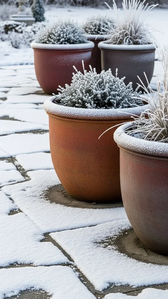 Terra-Cotta Lookalikes Made for Winter