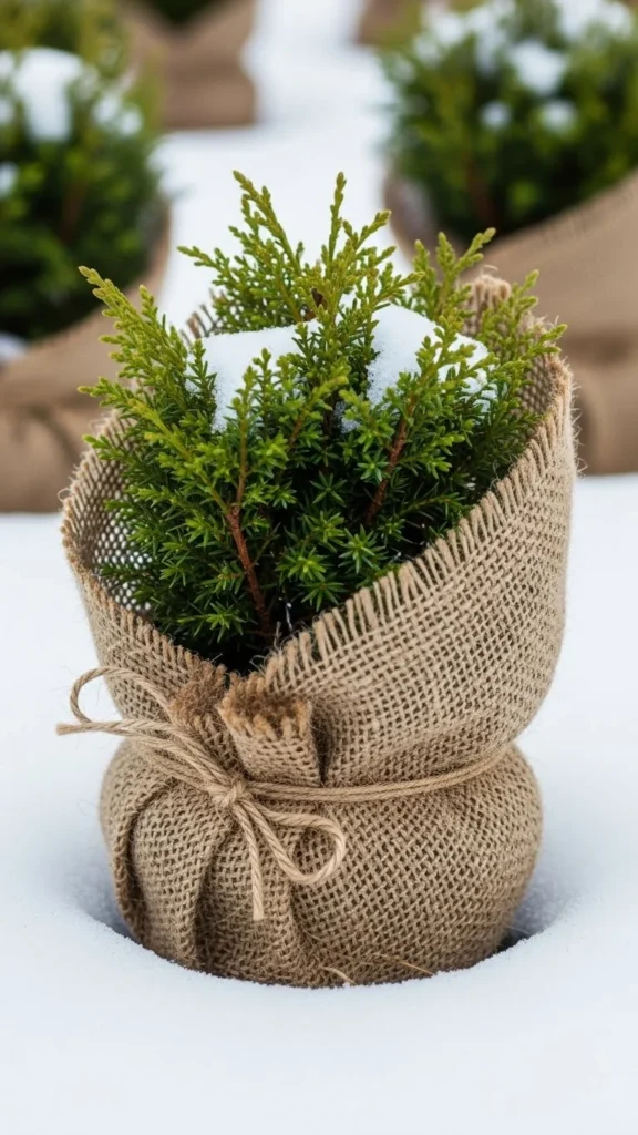 Create Wind Protection for Exposed Evergreens