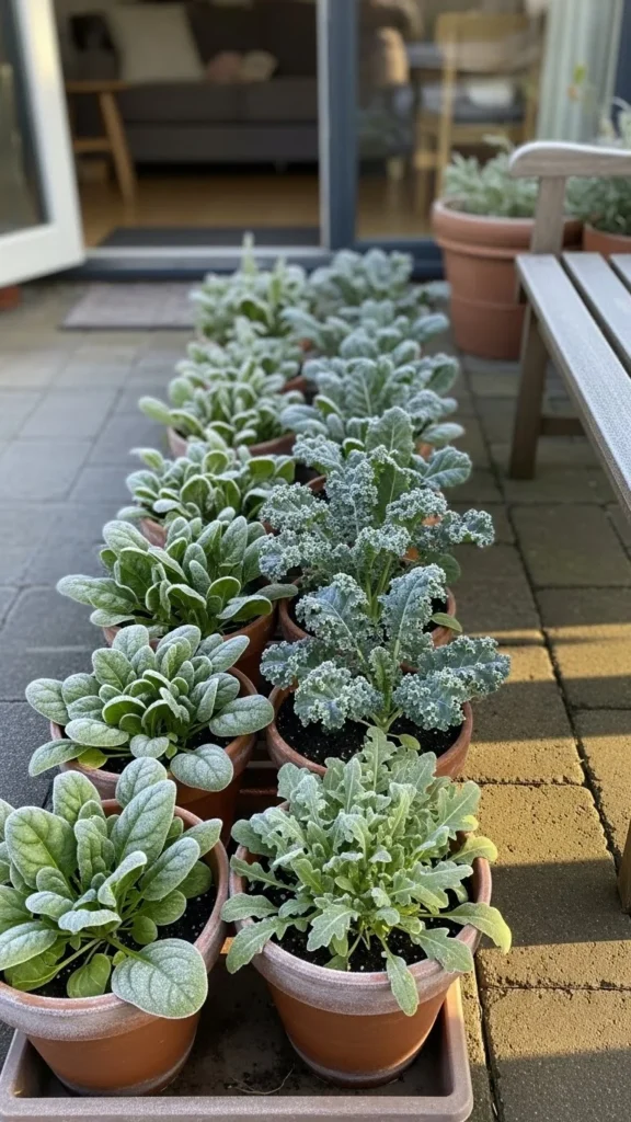 Grow Greens in Containers for Easy Protection