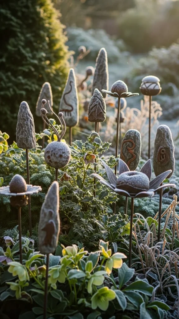 How to Make Winter Garden Art