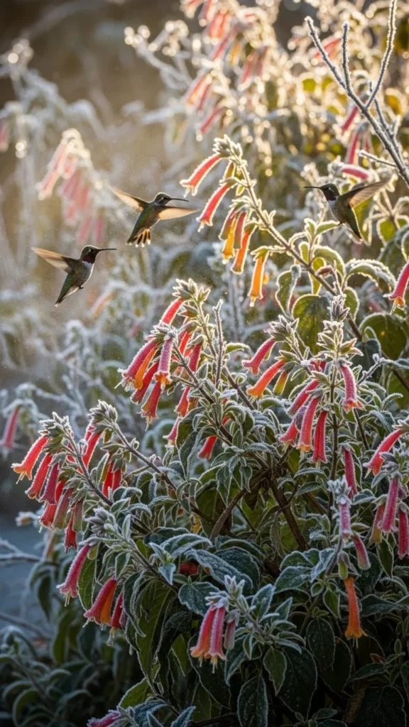 Hummingbird Winter Plants