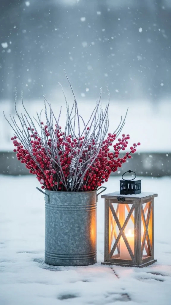 Incorporate Natural Winter Accents