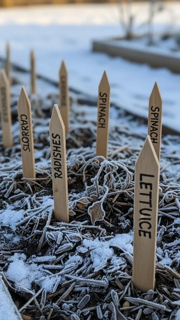 Mark Your Bulb Beds for Easy Spring Care