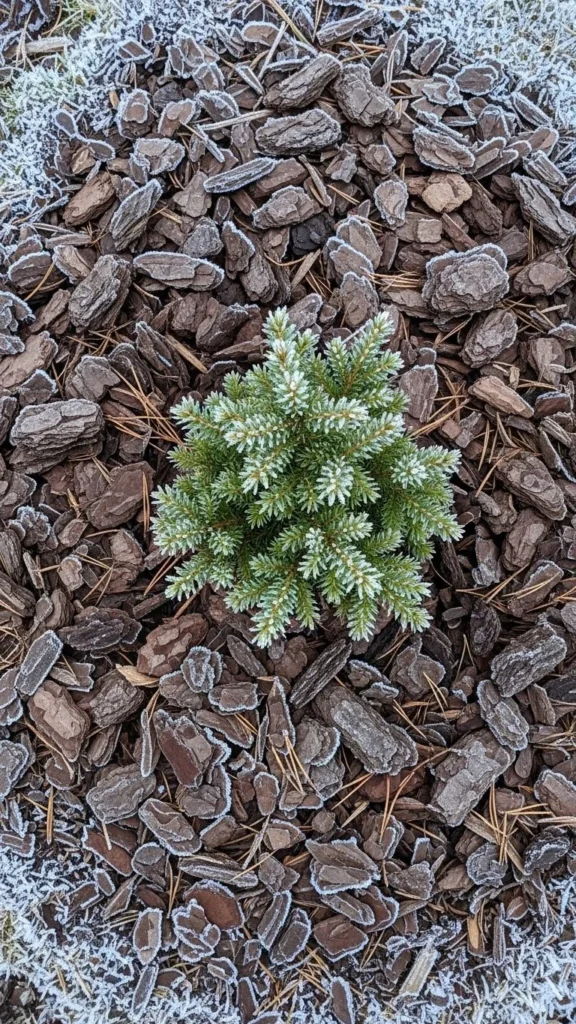 Mulch to Lock in Moisture and Insulate Roots
