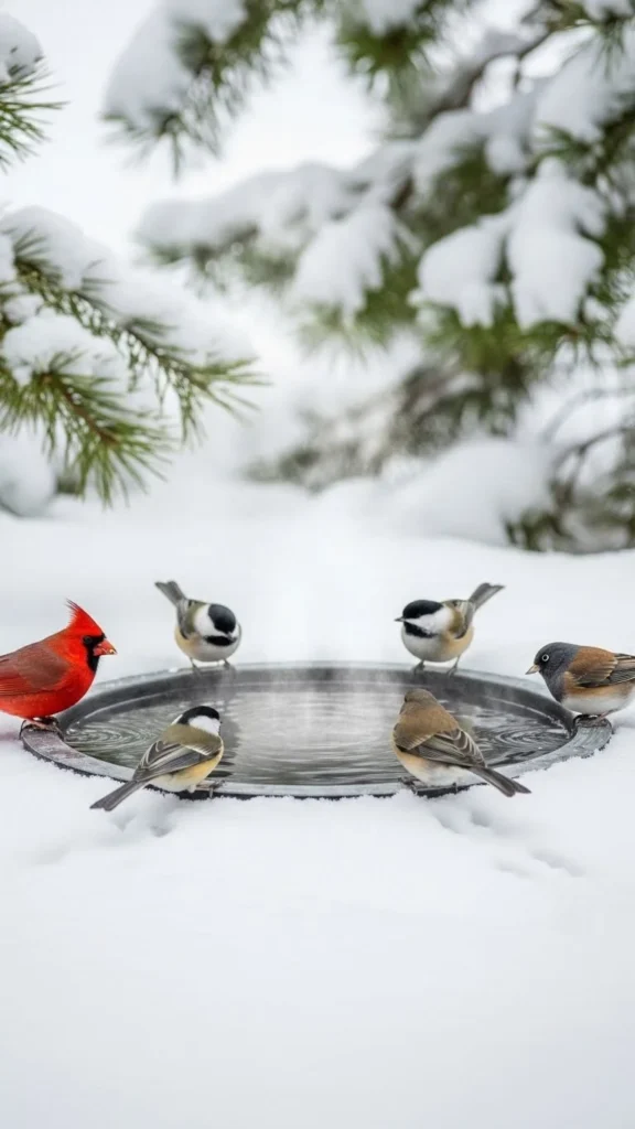 Provide Unfrozen Water Sources