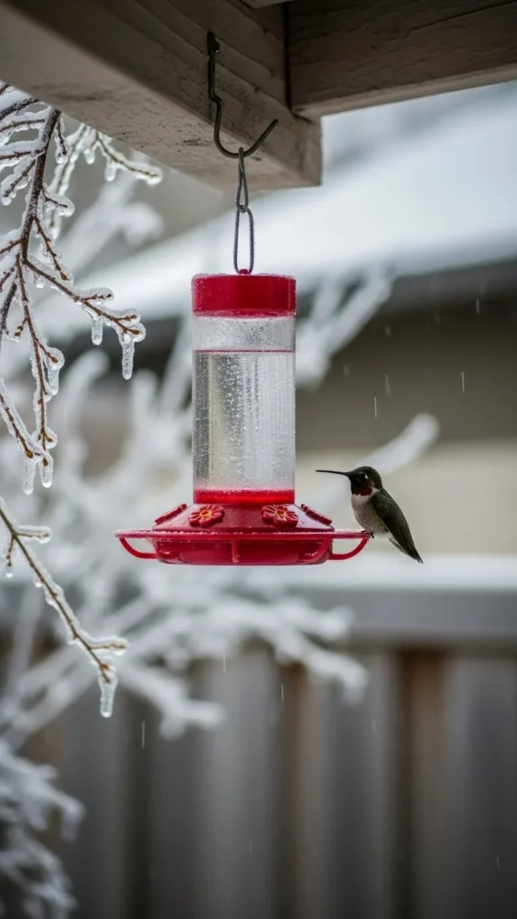 Set Up Feeders That Work in Cold Weather