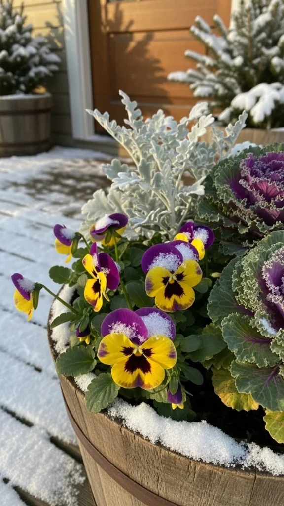 Use Containers for Easy Winter Color