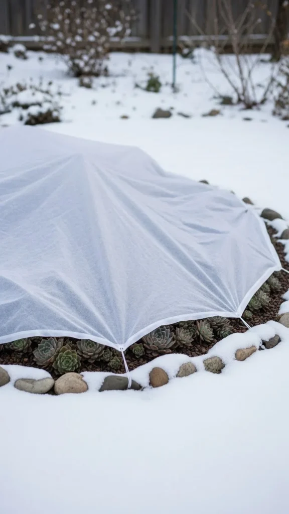 Use Mulch and Protection… Strategically