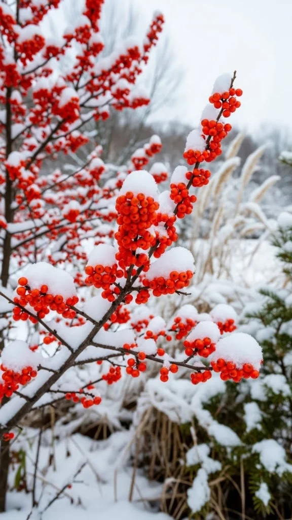 Winter Berry Shrubs