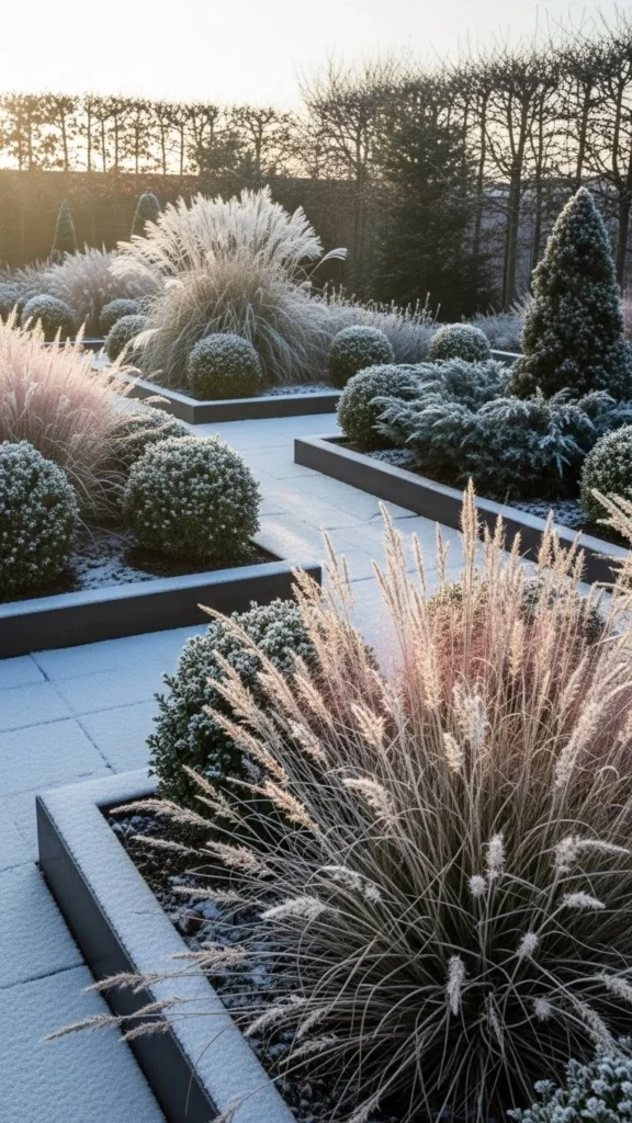 Winter Garden Borders