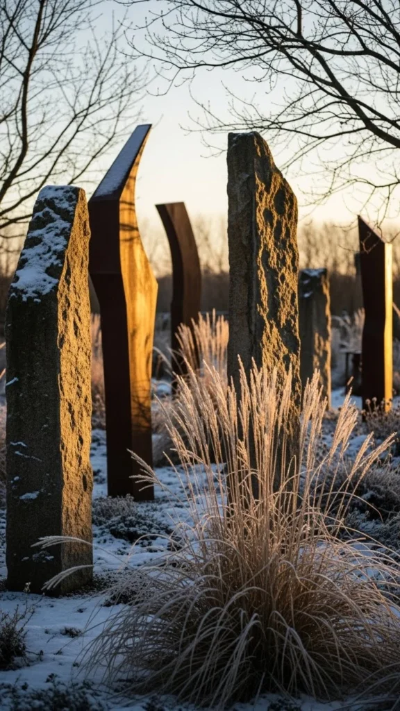 Winter Garden Sculptures