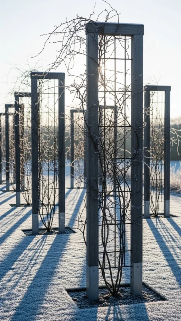 Winter Garden Trellises