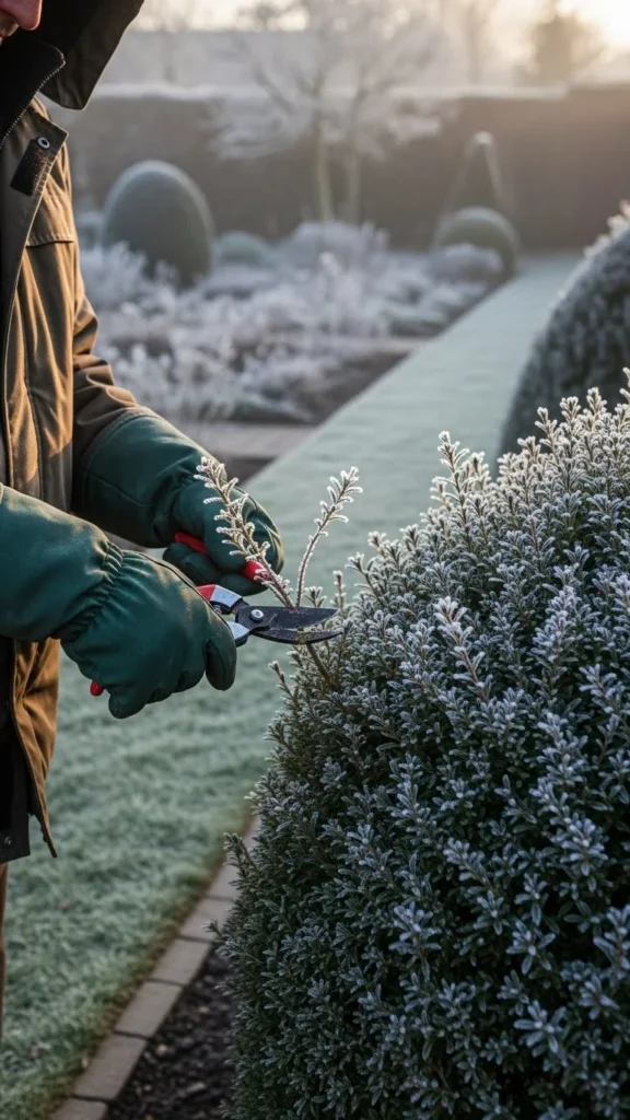 Winter Shrub Pruning