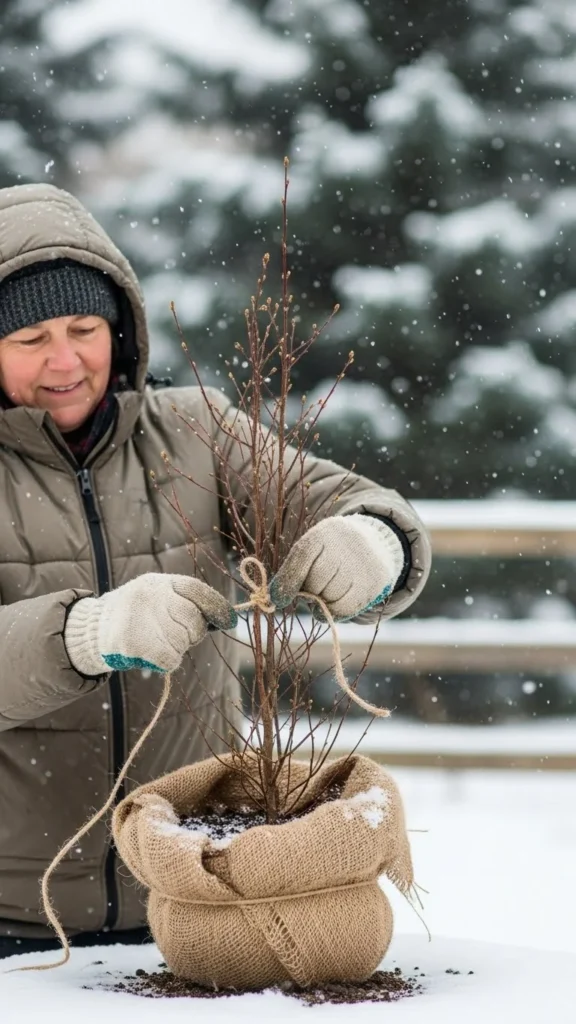 Wrap Plants for Extra Protection