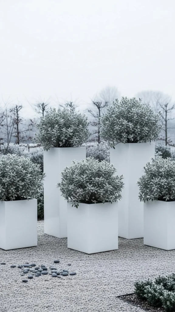 Gray-Green and Linen White