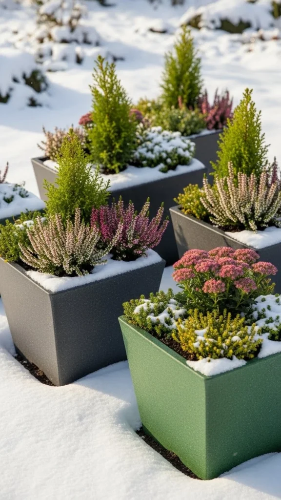 Recycled Plastic Outdoor Pots