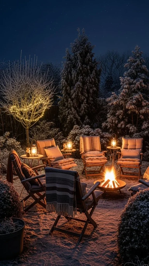 Folding Chairs with Layered Textiles