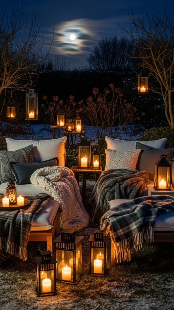 Low Lounge Chairs with Footrests