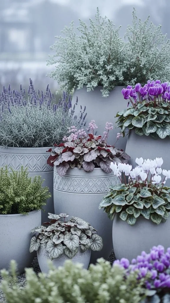  Cool Gray and Lavender Green
